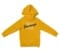 Total Damage Unisex Youth Hoodie in Gold Color